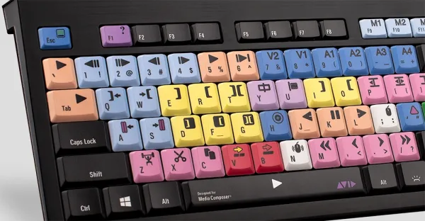 LogicKeyboard Logická klávesnica AVID Media Composer ASTRA podsvietená ENG pre PC 16008