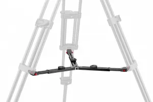 Manfrotto CF Twin Leg so stredným rozperným video statívom 100/75 mm miska 14727