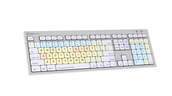 LogicKeyboard Logická klávesnica Dyslexie klávesnica ALBA Mac UK 19820