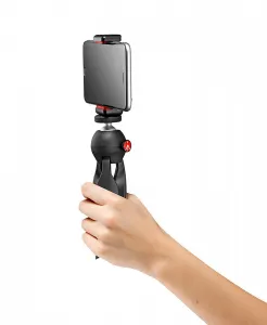 Manfrotto PIXI mini stativ čierny, držiak smartphonu 14795