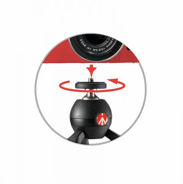 Manfrotto PIXI stativ mini, čierny 14794