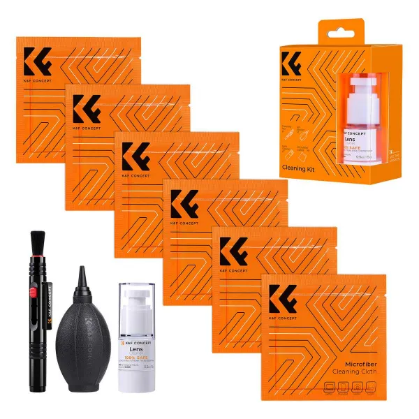 K&F Concept Súprava na čistenie objektívu fotoaparátu 4 v 1 pre fotoaparáty DSLR 18094