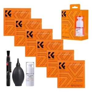 K&F Concept Súprava na čistenie objektívu fotoaparátu 4 v 1 pre fotoaparáty DSLR 18094