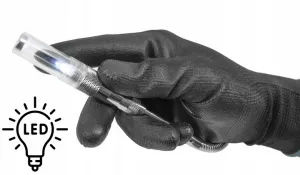 VERKE Magnetický vyťahovák s LED svetlom 3v1