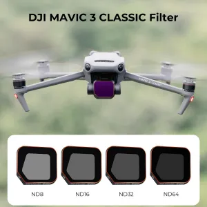 K&F Concept Sada filtrov DJI Mavic 3 Classic 4ks (ND8 + ND16 + ND32 + ND64) s... 20981