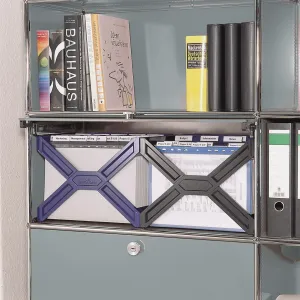 Zásobník na závesné obaly DURABLE CARRY PLUS modrý