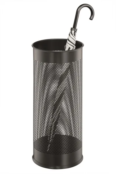 Durable Stojan na dáždniky kovový čierny