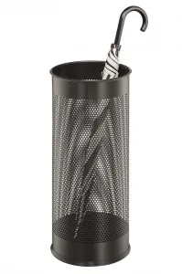 Durable Stojan na dáždniky kovový čierny