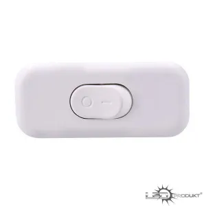 LEDprodukt Šnúrový vypínač - biely (jednopólový)