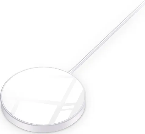 ALIGATOR bezdrátová nabíječka ALIGATOR Mag-Pad, určeno pro MagSafe, 15W, bílá