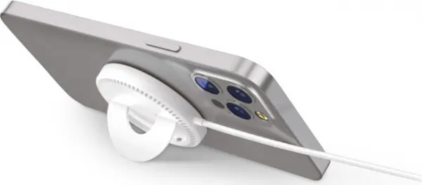 ALIGATOR bezdrátová nabíječka ALIGATOR Mag-Pad, určeno pro MagSafe, 15W, bílá