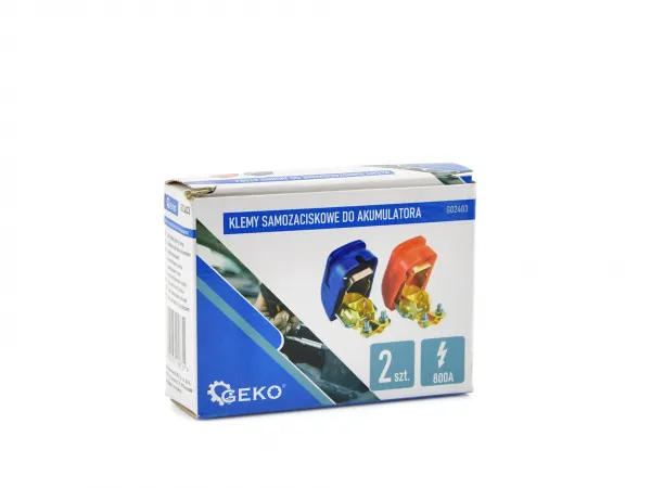 Geko Samosvorné svorky na batérie 800A 2 prvky