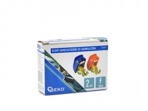 Geko Samosvorné svorky na batérie 800A 2 prvky