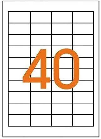 Etikety univerzálne odnímateľné 48,5x25,4mm Agipa A4 100 hárkov