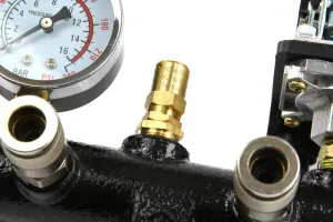 MARPOL Tlakový spínač pre kompresor s manometrom, vnútorný závit 1"