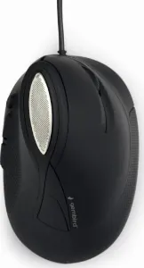 Myš GEMBIRD MUS-ERGO-03, ergonomická, černá, USB
