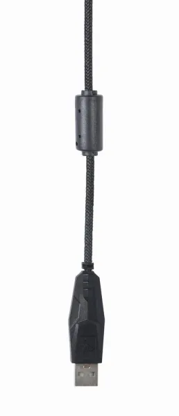 Myš GEMBIRD MUS-UL-02, podsvícená, černá, 2400DPI,  USB
