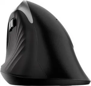 Genius Myš Ergo 8250S, 1600DPI, 2.4 [GHz], optická, 6tl., bezdrátová, černo-stříbrná, 1 ks AA, vertikální