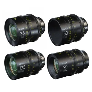 DZO Optics DZOFilm Vespid 4-šošovková súprava PL (35,50,125 T2.1 + Macro 90mm T2.8) 19424