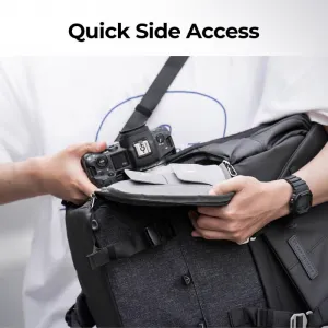 K&F Concept Batoh Beta 20L fotografický batoh (čierny + sýtosivý) 19129