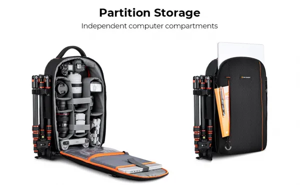 K&F Concept Batoh na 15L Beta DSLR fotoaparát 21877