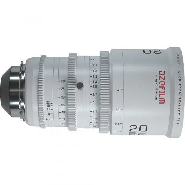 DZO Optics DZOFilm Pictor 20-55 mm T2.8 S35 (montáž PL/EF) (biela) 16236