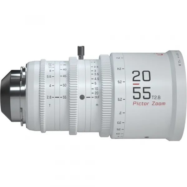 DZO Optics DZOFilm Pictor 20-55 mm T2.8 S35 (montáž PL/EF) (biela) 16236