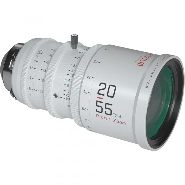 DZO Optics DZOFilm Pictor 20-55 mm T2.8 S35 (montáž PL/EF) (biela) 16236