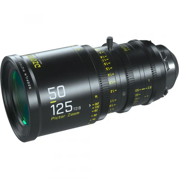DZO Optics DZOFilm Pictor 50-125 mm T2.8 S35 (montáž PL/EF) (čierna) 16208