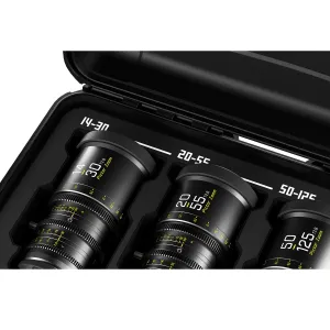 DZO Optics Súprava 3 šošoviek DZOFILM Pictor Zoom (14-30/20-55/50-125, T2.8) (čierna) 19249