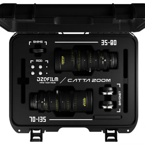 DZO Optics Balík DZOFilm Catta 35-80 mm a 70-135 mm T2.9 E-Mount Cine Zoom s 2... 20747