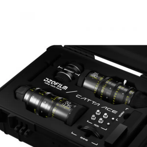 DZO Optics DzoFilm Catta ACE FF Zoom Bundle 35-80/70-135 T2.9 Black 18749