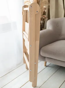 Woodisio Učiaca veža Montessori skladacia Zara buk Farba: Prírodné drevo