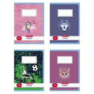 Herlitz školský zošit linajkový 512 A5 70g/m2 mix motívov