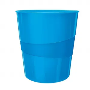 Kôš plastový Leitz WOW 15l modrý