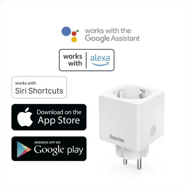 Hama SMART WiFi Mini zásuvka 85365080