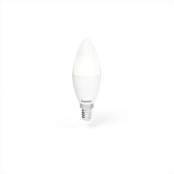 Hama SMART WiFi LED žiarovka, E14, 5,5 W, RGBW, stmievateľná 85395200