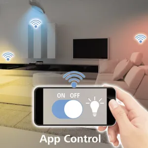 Hama SMART WiFi LED žiarovka, GU10, 4,5 W, biela, stmievateľná 85395200