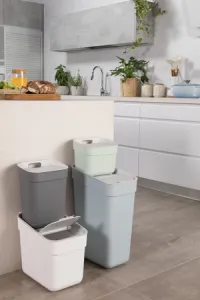 Odpadkový kôš Curver Ready To Collect 20L biely