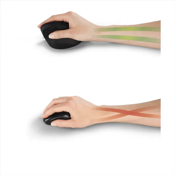 Myš Hama vertikálna ergonomická bezdrôtová, EMW-500, 6 tlačidiel