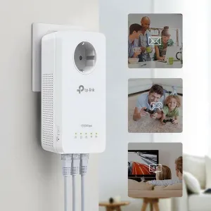 TP-Link TL-WPA8631PKIT [AV1300 Gigabit Passthrough Powerline ac Wi-Fi Kit]