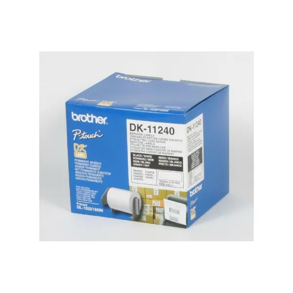 BROTHER DK-11240 (papírové / barcode 102x21mm - 600 ks)
