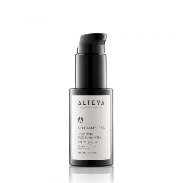Pleťové sérum proti slnku SPF25 Bio Damascena Alteya 50 ml
