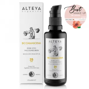 Pleťové sérum proti slnku SPF25 Bio Damascena Alteya 50 ml
