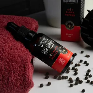 Sérum na rast vlasov s čiernym korením WoodenSpoon 30 ml