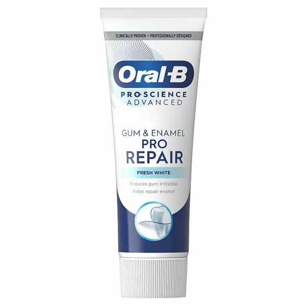 Jemná Bieliaca Zubná Pasta Oral-B Professional Gum & Enamel Pro-Repair 75 ml