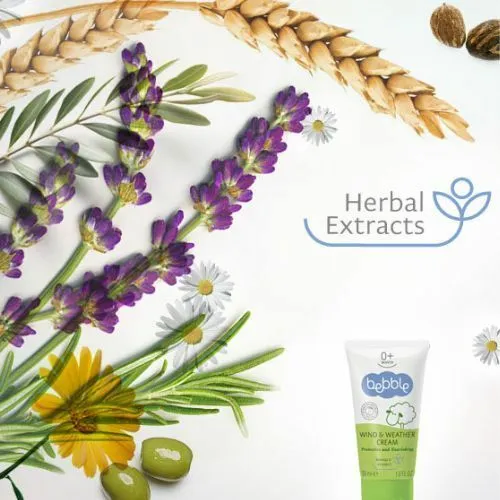 Detský ochranný krém proti vetru a chladu Bebble 50 ml