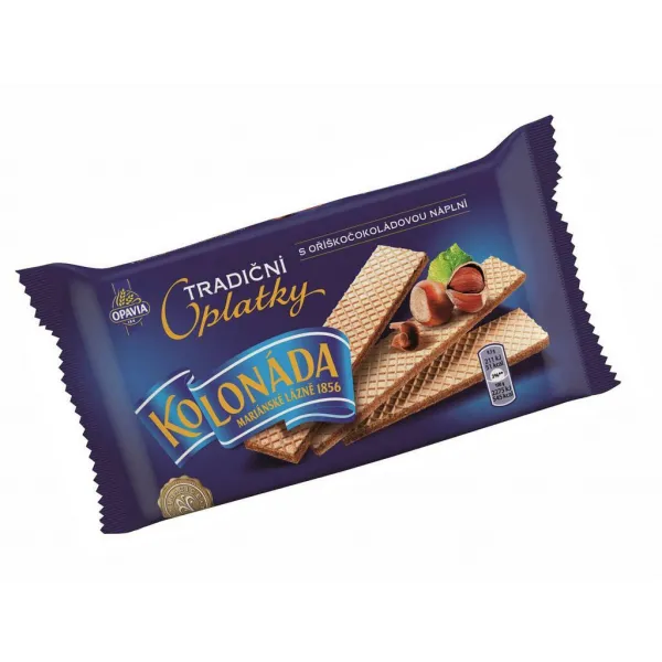 Opavia Kolonáda oplátky orieškovočokoládové 140 g