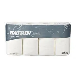 Toaletný papier 3-vrstvový KATRIN Plus Toilet 150 8ks