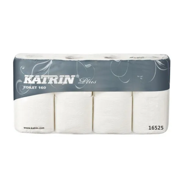 Toaletný papier 3-vrstvový KATRIN Plus Toilet 150 8ks